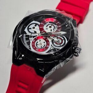 Activa X Invicta Men's Watch - 44mm, Red Band (ACW9349-004)